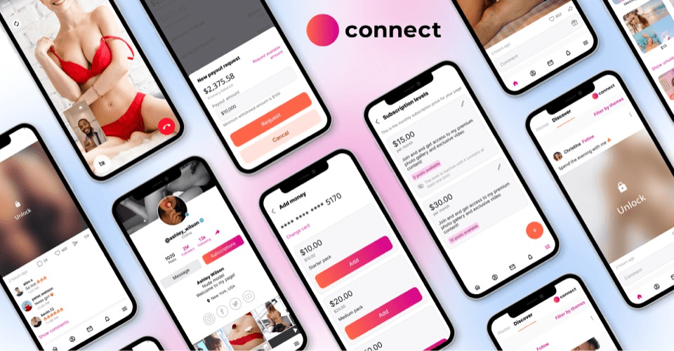 Start your own subscription based social network platform like MYM or OnlyFans with Scrile Connect