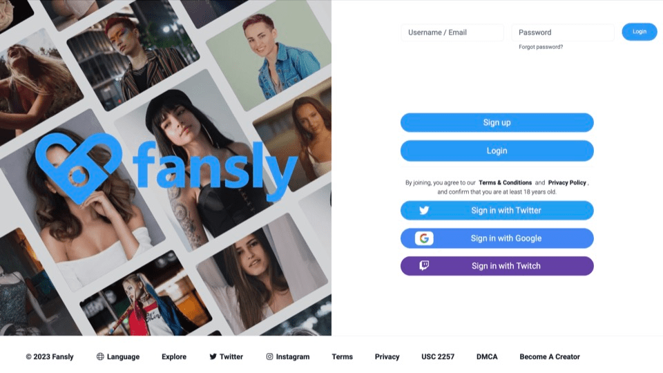How to join Fansly as a creator? 