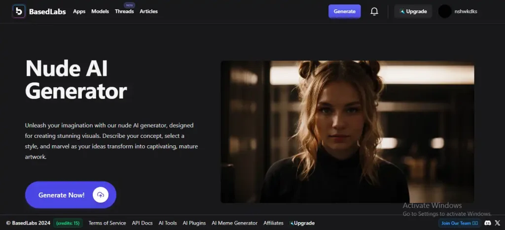 BasedLabs Nude AI generator