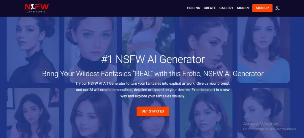 NSFWAIArtGenerator Generate AI NSFW Art