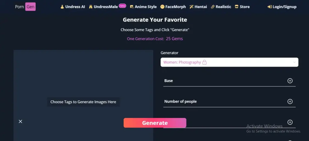 PornGenAI The best AI Art Generator