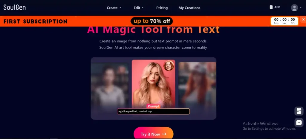 SoulGen the No 1 nsfw tool for sexting with chatbots