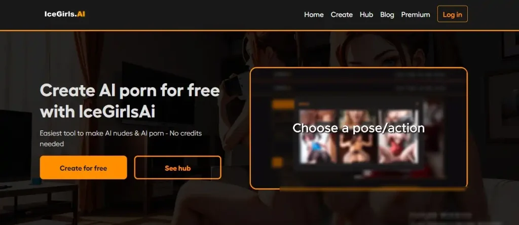 Create AI porn wityh IceGirlsAi the best AI nude generator