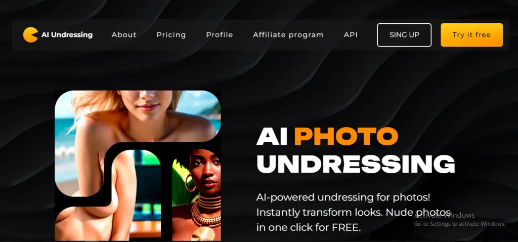 AI Photo undressing Platform